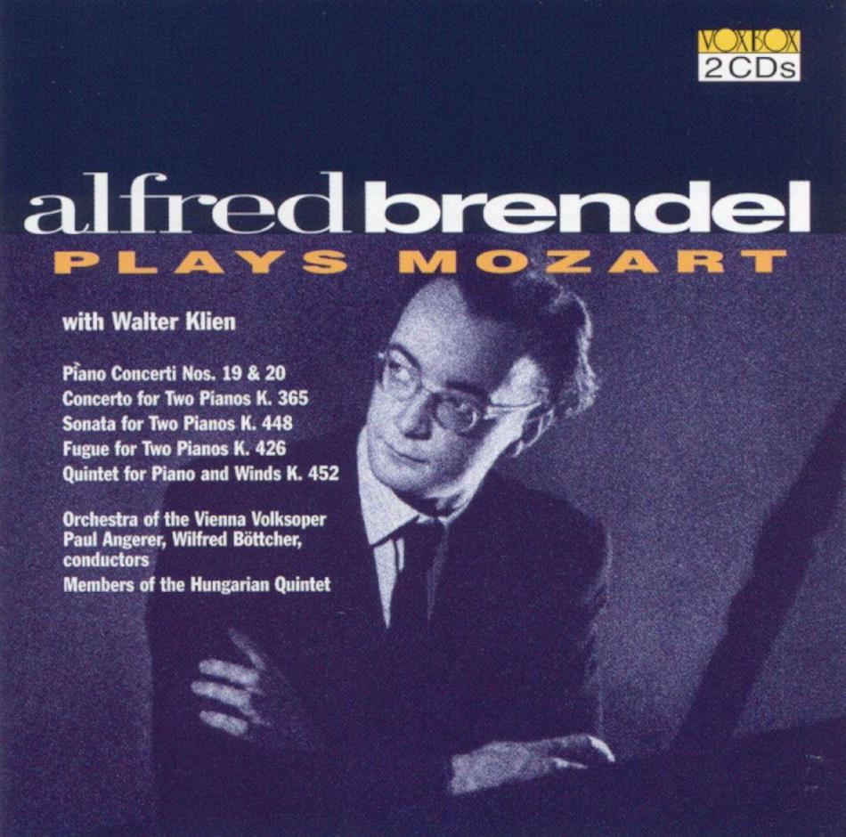 Brendel Alfred/Walter Klien & Wolfgang Amadeus Mozart (1756-1791) - Piano Concerti Nos 19 & 20 2 CD
