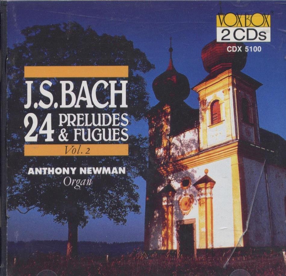 Anthony Newman & Johann Sebastian Bach (1685-1750) - 24 Preludes And Fugues 2 CDs