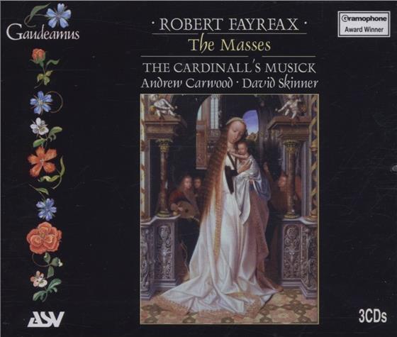 The Cardinall's Musick & Robert Fayrfax - Missa Albanus, Missa O Bone Ih 3 CDs