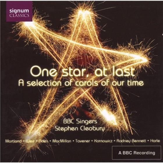 Cleobury Stephen/ Bbc Singers & Martland/ Weir/ Ades/ Tavener/ Uam - One Star, At Last - Weihnachtsmusik