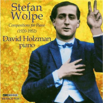 David Holzman & Stefan Wolpe - Adagio Gesang, Encouragement
