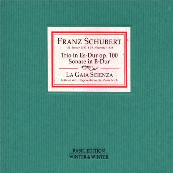 La Gaia Scienza & Franz Schubert (1797-1828) - Trio Op.100 / Sonate B-Dur