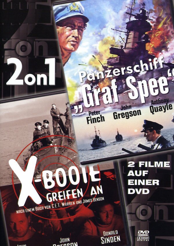 Panzerschiff Graf Spee/ X-Boote greifen an - 2 on 1