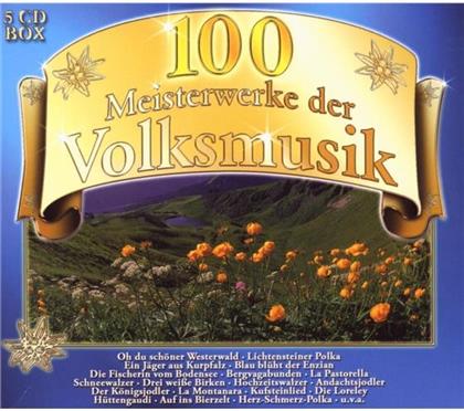 100 Meisterwerke Der Volksmusik - Various (5 CDs)