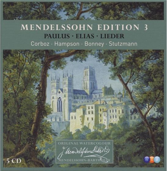 Yakar/Wiens/Ogsl & Felix Mendelssohn-Bartholdy (1809-1847) - Edition Vol.3 Oratorios & Song 5 CDs