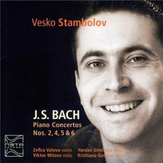Stambolov Vesko / Valova/Dimitrov/Mitzev & Johann Sebastian Bach (1685-1750) - Piano Concertos 2, 4, 5, 6 Bearbeit.