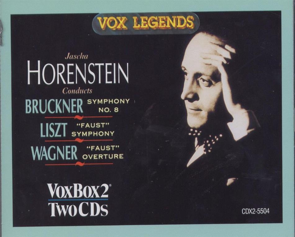 Koch Symphony Orchestra Of Swr, Liszt/Wagner/Bruckner & Liszt/Wagner/Bruckner - Faust Symphony&Overture Sympho 2 CD