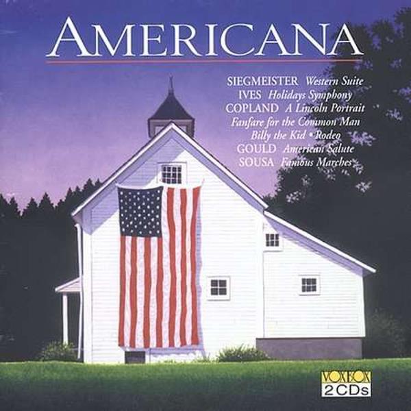 Kunzel Foss Johanos Ua & Siegmeister Copland Gould Sous - Various Americana 2 CD