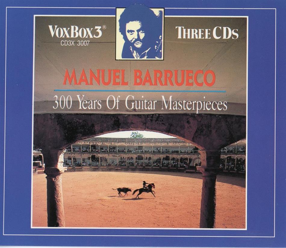 Manuel Barrueco & Chavez/Villa-Lobos/Guarneri - 300 Yearsrs Guitar Masterpiece 3 CD
