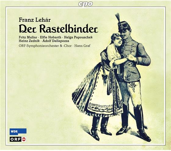 Muliar, Hobarth, Papouschek & Franz Lehar (1870-1948) - Rastelbinder 2 CD