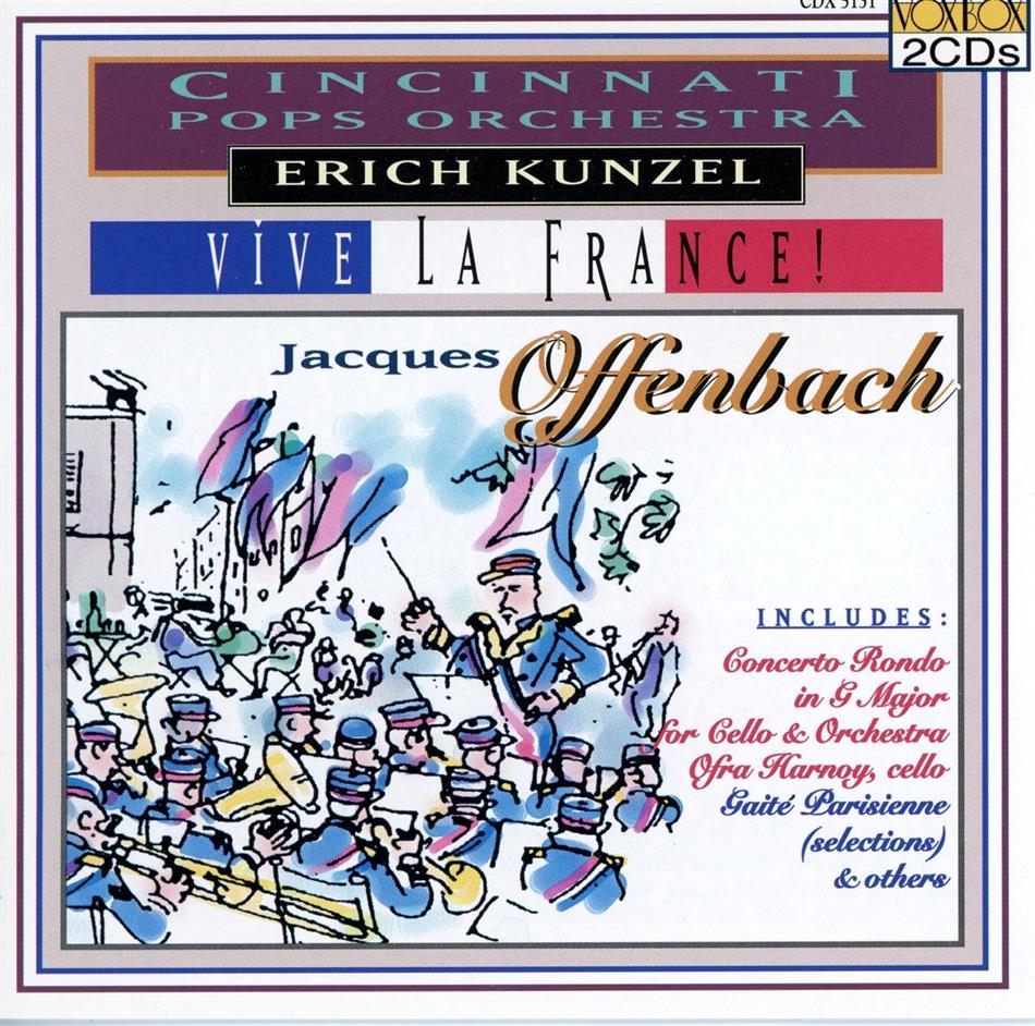 Ofra Harnoy, Cello, Cincinnati & Jacques Offenbach (1819-1880) - Offenbach 2 CD