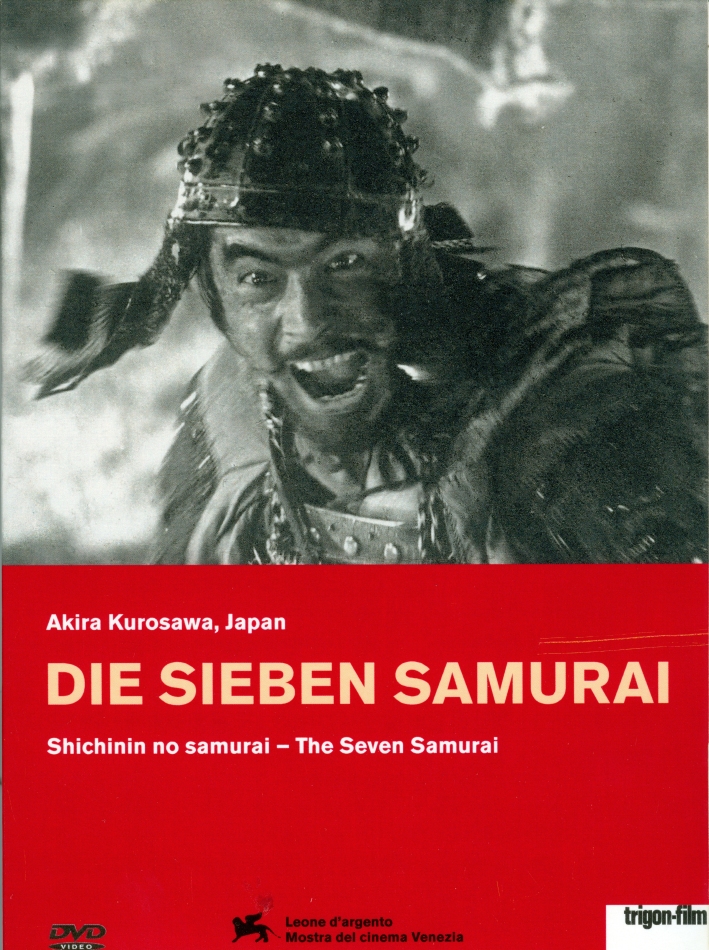 Die Sieben Samurai - Shichinin no samurai / The Seven Samurai (1954) Trigon-Film, b/w, Digibook, 2 DVDs