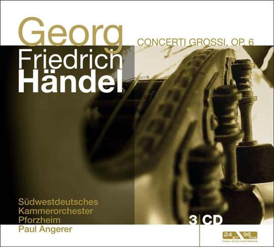 Suedwestdeutsches Kammerorchester & Georg Friedrich Händel (1685-1759) - Concerto Grosso Op6/1-12 3 CD