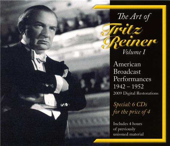Fritz Reiner & --- - American Broadcast Vol 1 6 CDs