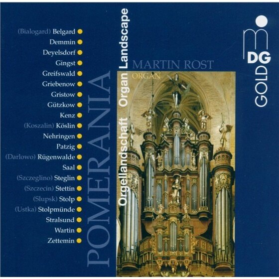 Martin Rost & Various - Organ Landscape Pomerania 3 CDs