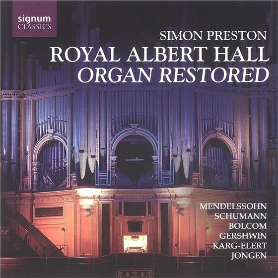 Simon Preston & Mendelssohn Schumann Bolcom Ua - Organ Restored