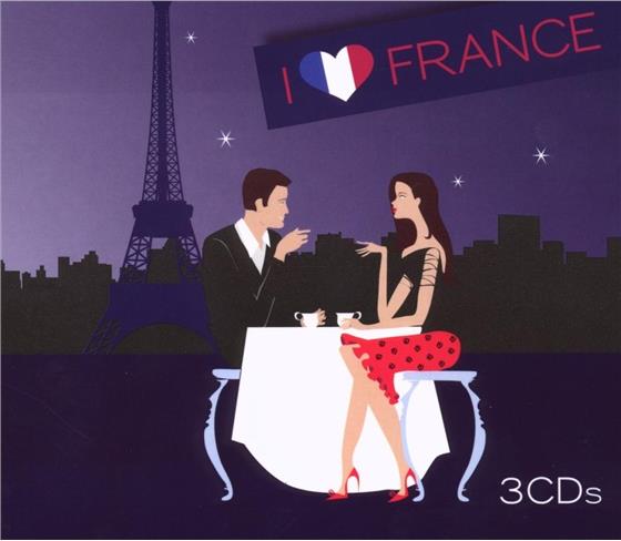 I Love France - Various 3 CDs