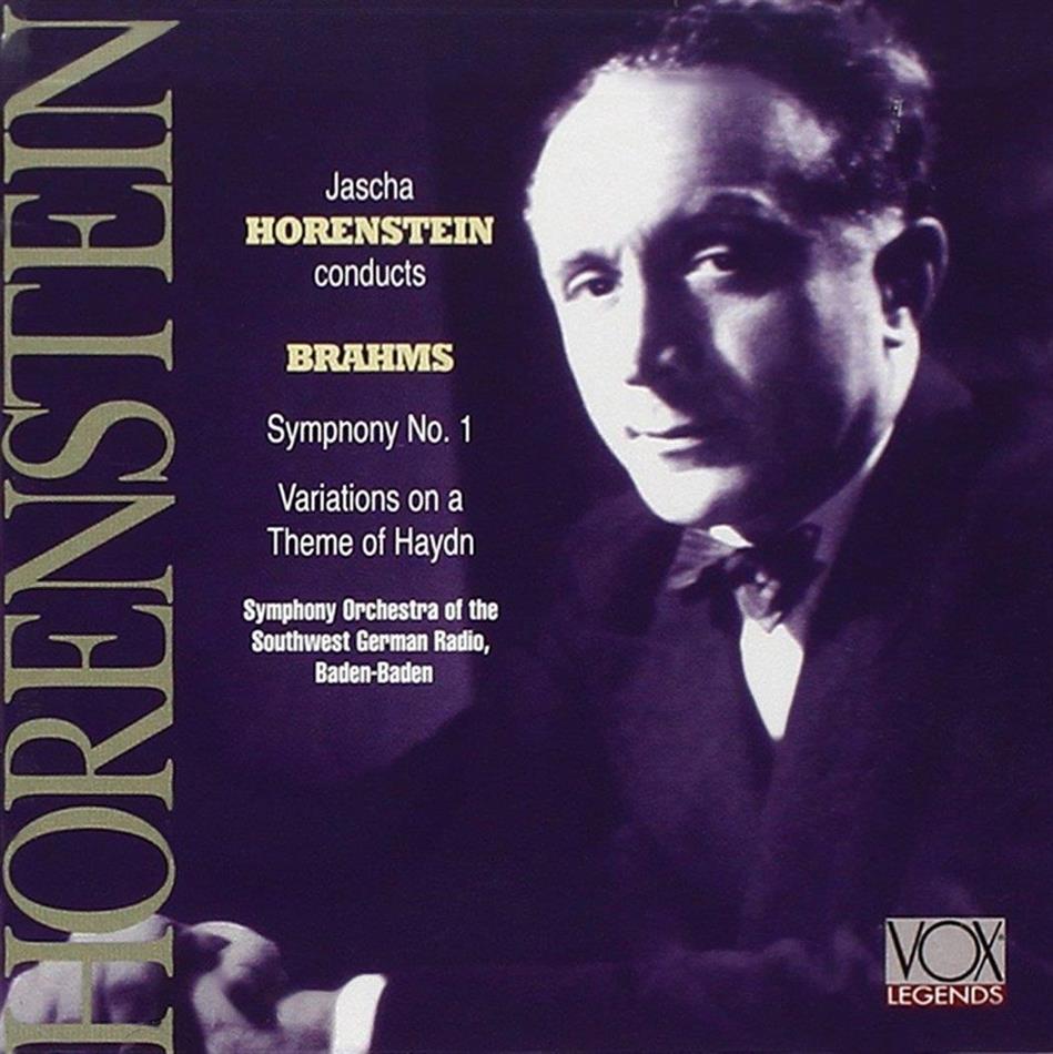 Horenstein Jascha / Swdr Orchestra & Johannes Brahms (1833-1897) - Brahms - Symphony No. 1