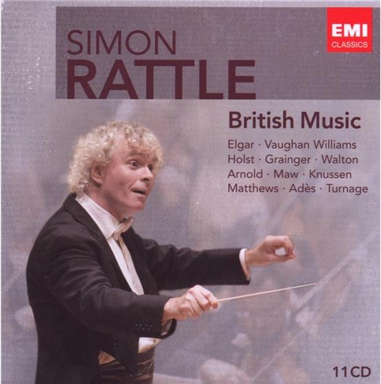 Rattle Simon / Cbso & --- - Rattle Edition - British Music 11 CDs