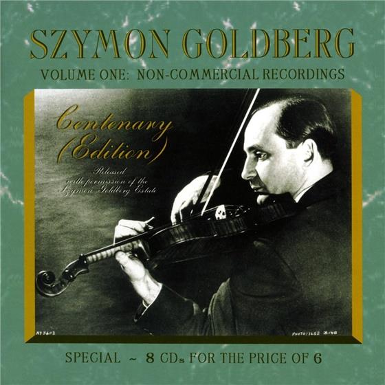 Goldberg Szymon, Violine & --- - Vol 1 8 CDs