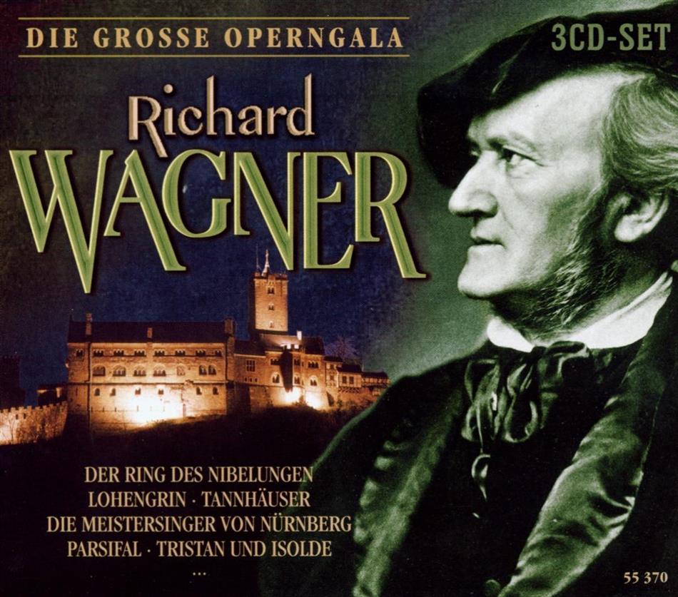 --- & Richard Wagner (1813-1883) - Grosse Wagner Operngala 3 CDs