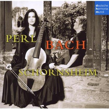 Perl Hille/Schornsheim Christine & Johann Sebastian Bach (1685-1750) - Sonaten F&uuml;r Viola Da Gamba & Cembalo