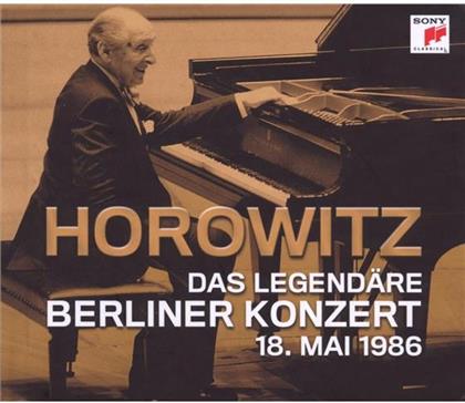 Vladimir Horowitz - Legend&auml;re Berlin Konzert - Limitiert (2 CDs)
