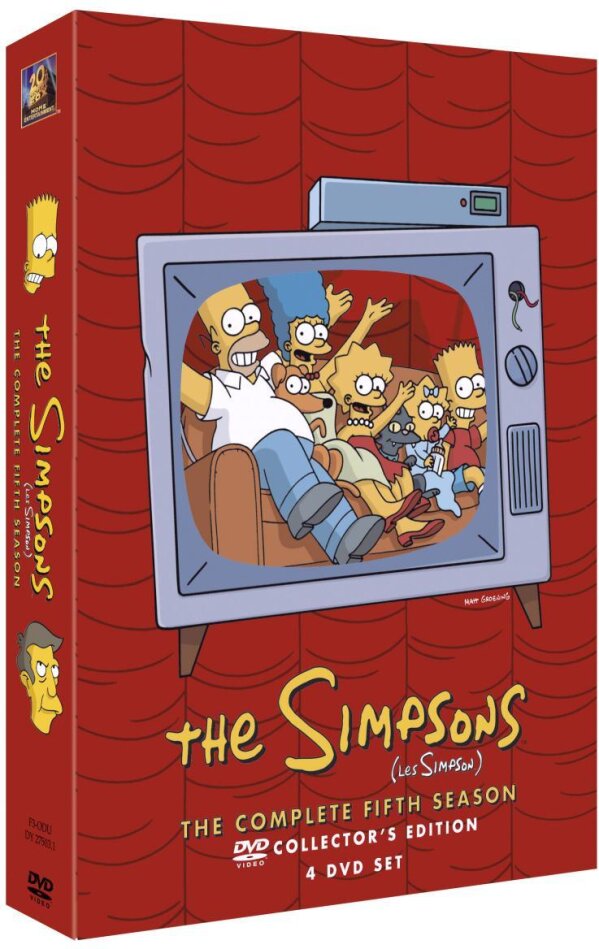 Les Simpson - Saison 5 Édition Collector, 4 DVD