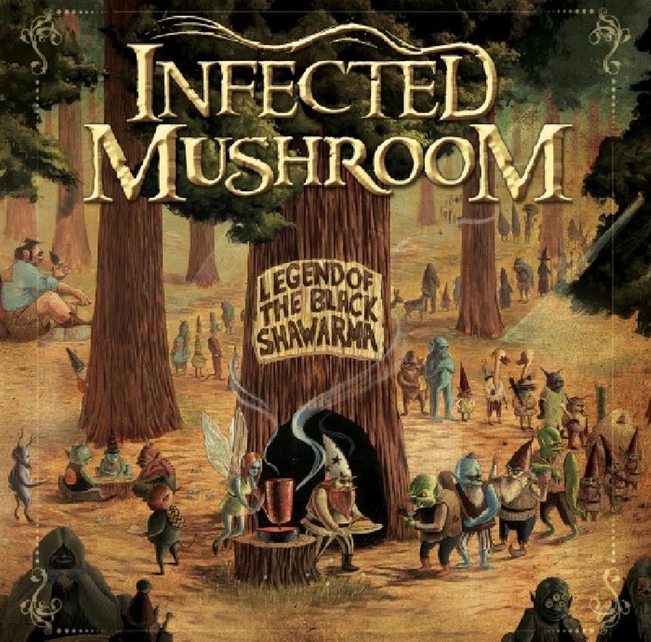Infected Mushroom - Legend Of The Black Shawarma Euro Edition