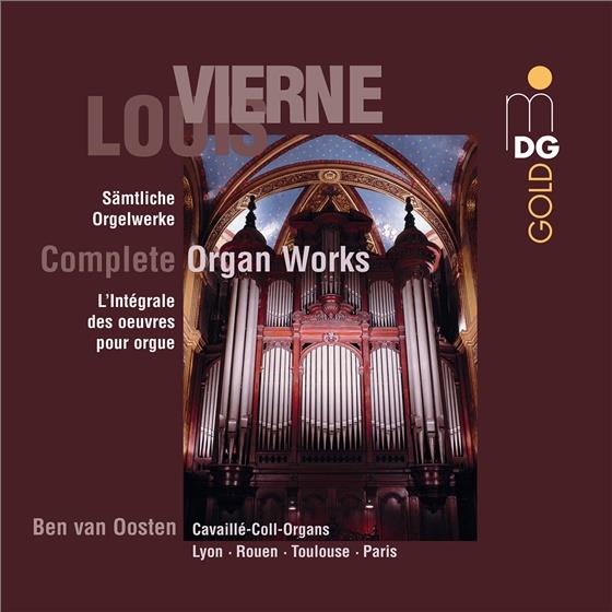 Ben Van Oosten & Louis Vierne (1870-1937) - Sämtliche Orgelwerke 9 CDs