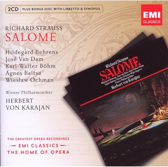 Hildegard Behrens, Richard Strauss (1864-1949), Herbert von Karajan & Wiener Philharmoniker - Salome 3 CD