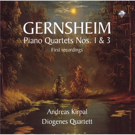 Kirpal Andreas / Diogenes Quartett & Friedrich Gernsheim - Klavierquartette 1&3