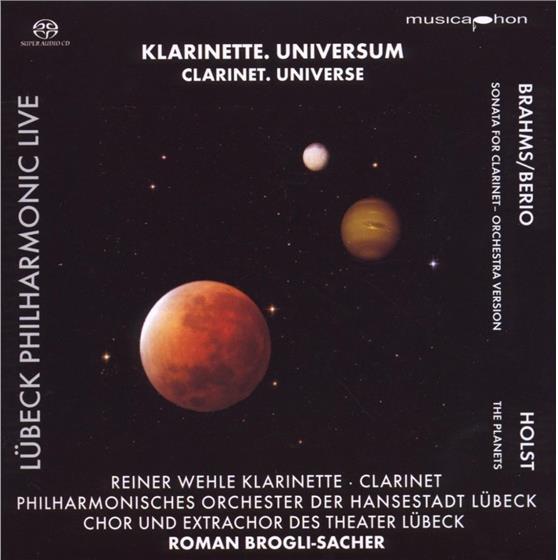 Wehle Reiner / Chor Theater Lübeck & Brahms / Berio / Holst - Klarinette / Universum/Lübeck Ph SACD