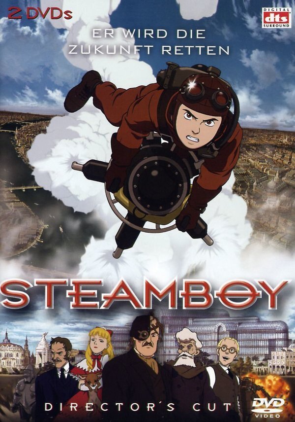 Steamboy (2004) Director's Cut, 2 DVD