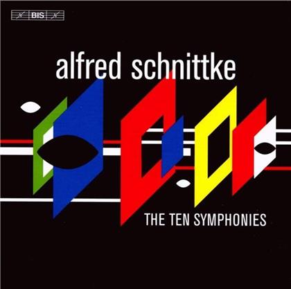 J&auml;rvi Neeme / Nsegerstam / Kamu Okko U.A & Alfred Schnittke (1934-1998) - Sinfonien Nr.1-10 (6 CDs)