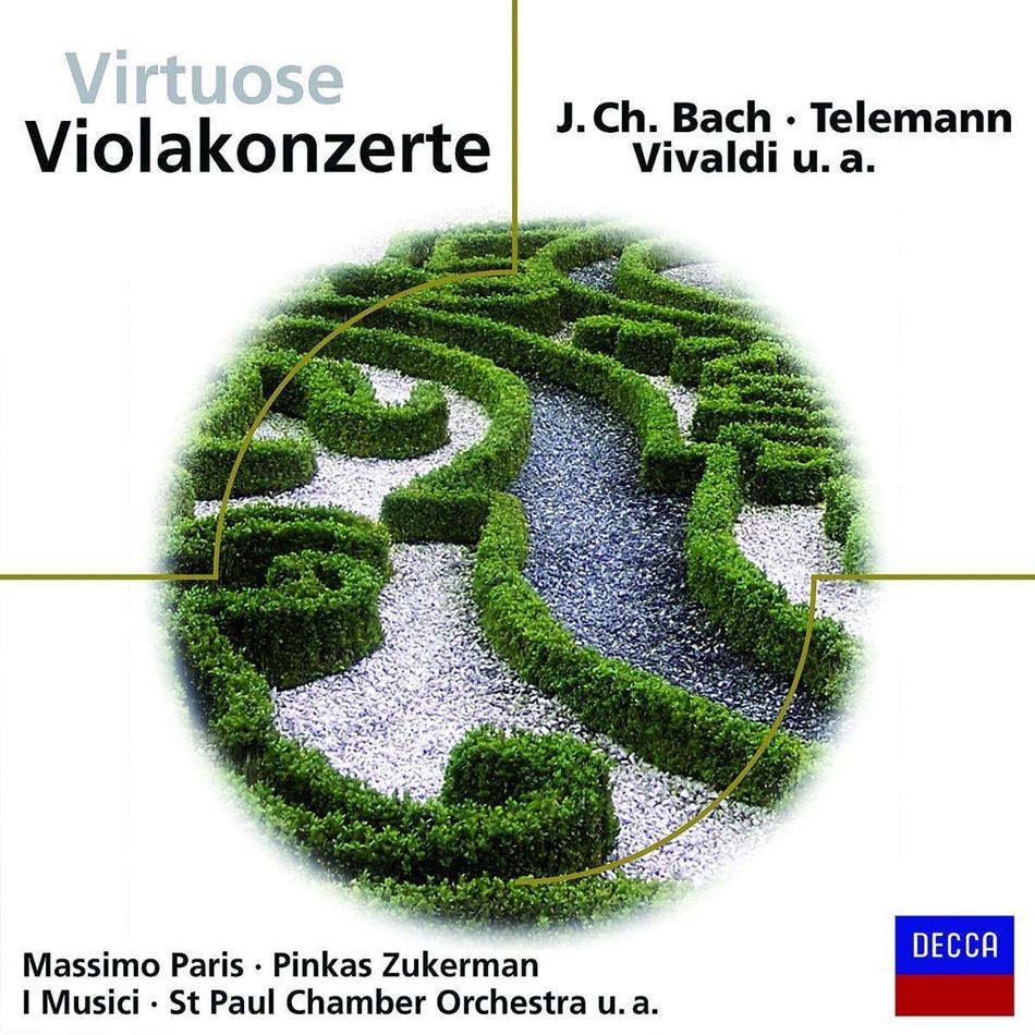 Zukerman Pinchas / Paris & --- - Virtuose Violakonzerte