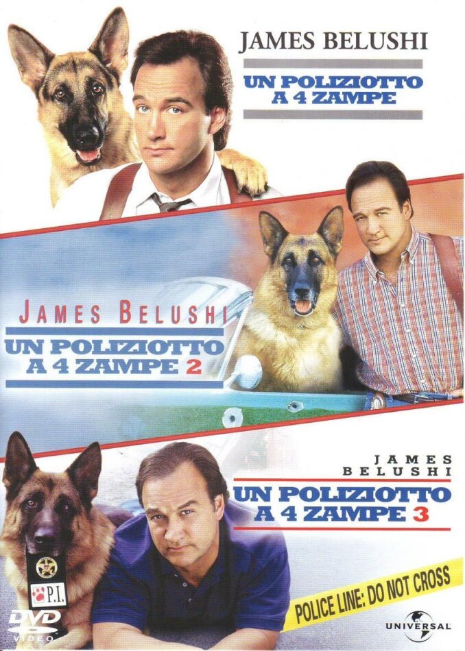Un Poliziotto a 4 zampe - 1 - 3 Cofanetto, 3 DVD