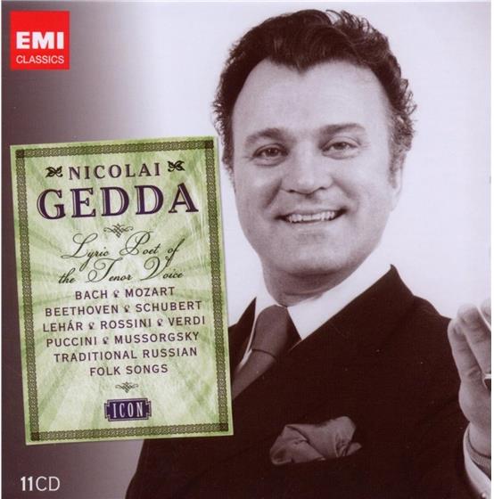 Nicolai Gedda & --- - Icon - Nicolai Gedda 11 CD