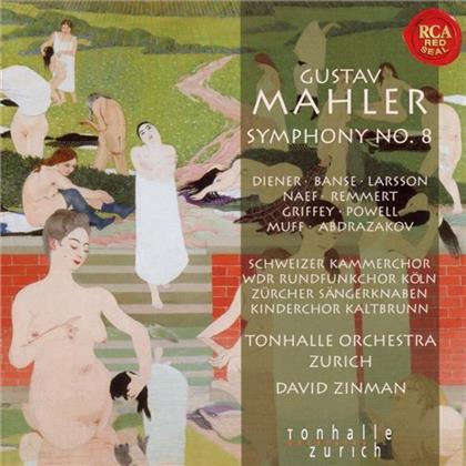 Zinman David / Tonhalle Orchester Z&uuml;rich & Gustav Mahler (1860-1911) - Symphony No. 8 (2 Hybrid SACDs)