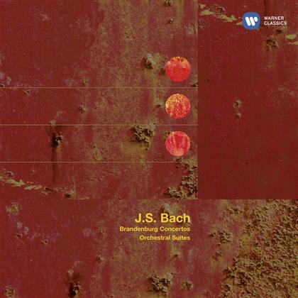 Sir Neville Marriner & Johann Sebastian Bach (1685-1750) - Brandenburg Concertos (3 CDs)