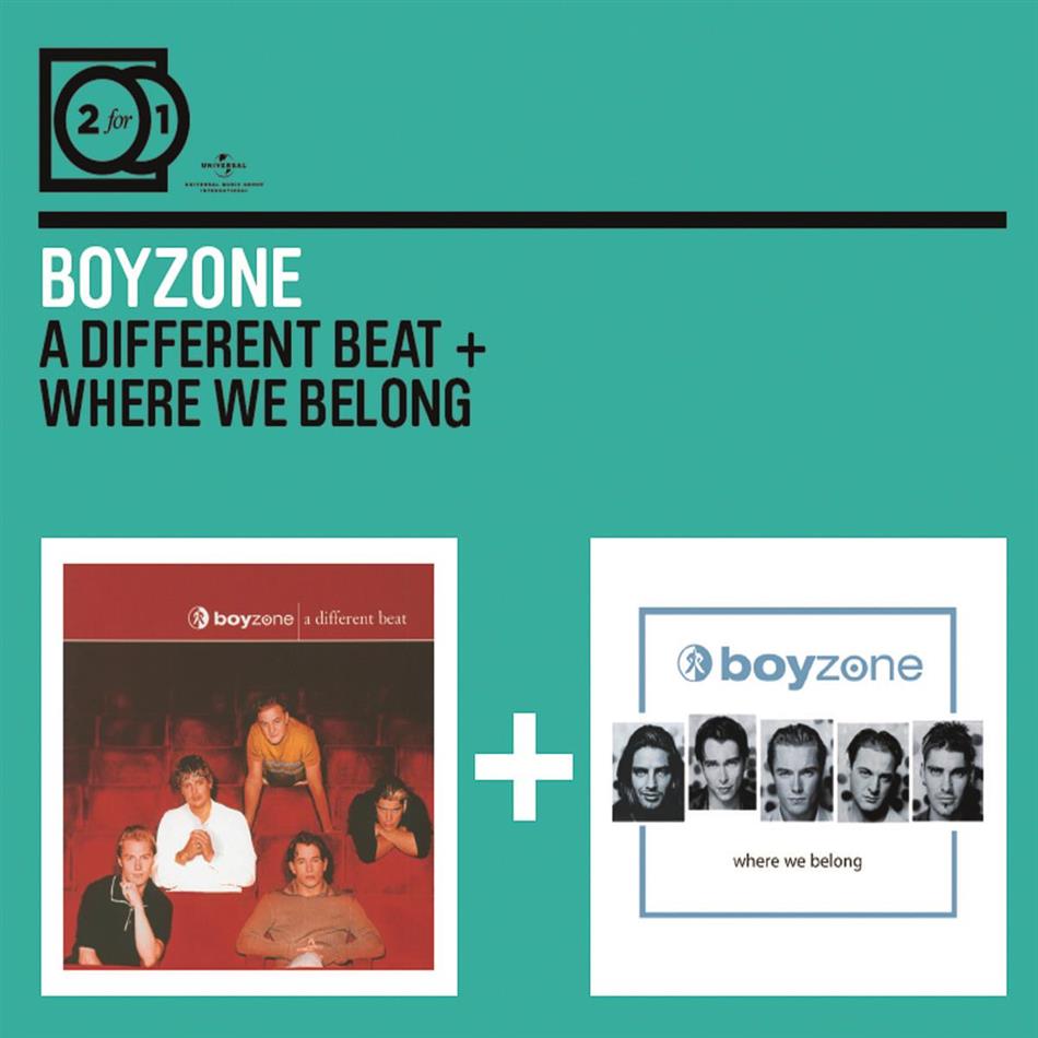 Boyzone - 2 For 1: A Different Beat/Where We Be... 2 CD