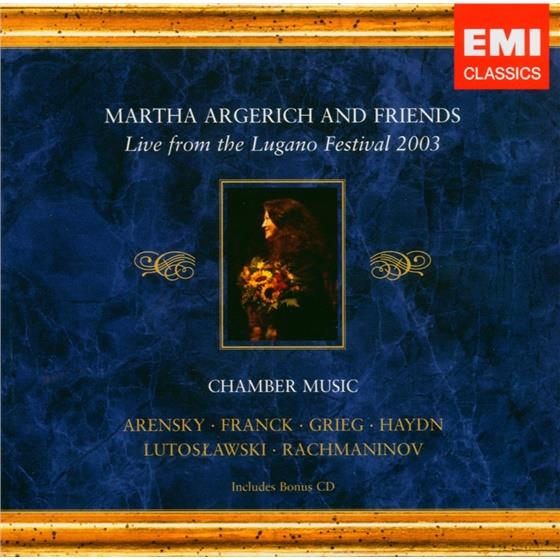 Martha Argerich - Live From Lugano Festival 2003 3 CDs - Audio-CD