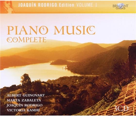 Guinovant / Zabaleta / Rodrigo / Kamhi & Joaquin Rodrigo (1901-1999) - Sämtliche Klavierwerke 3 CDs