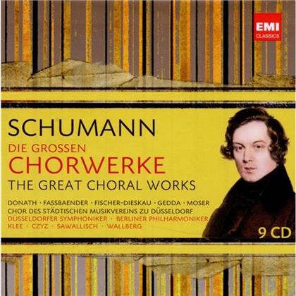 --- & Robert Schumann (1810-1856) - Die Grossen Chorwerke (9 CD)
