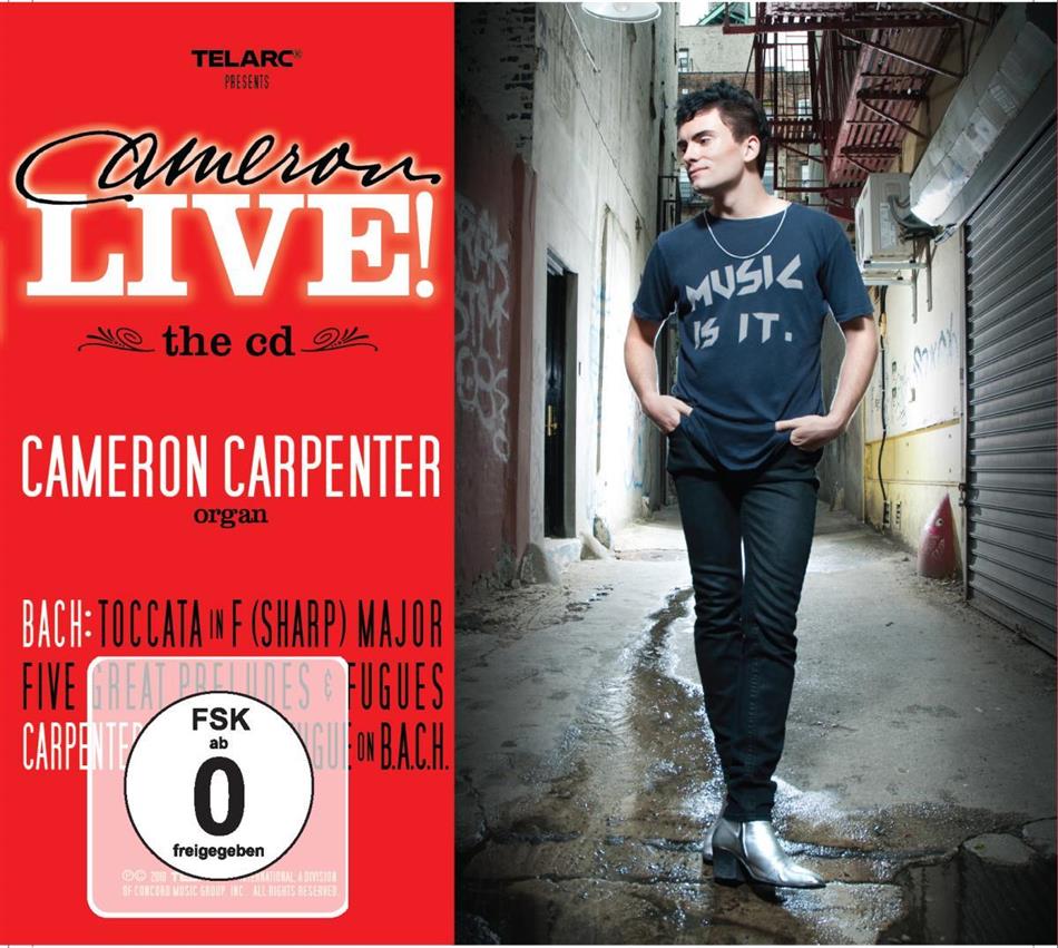 Cameron Carpenter & Johann Sebastian Bach (1685-1750) - Cameron Live CD + DVD