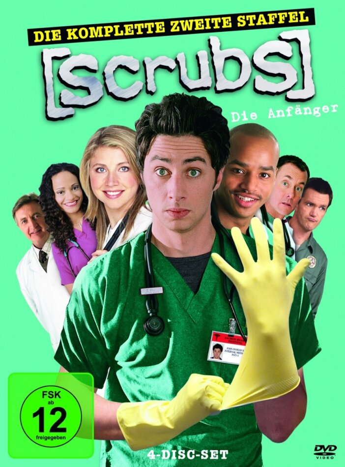 Scrubs - Staffel 2 4 DVDs
