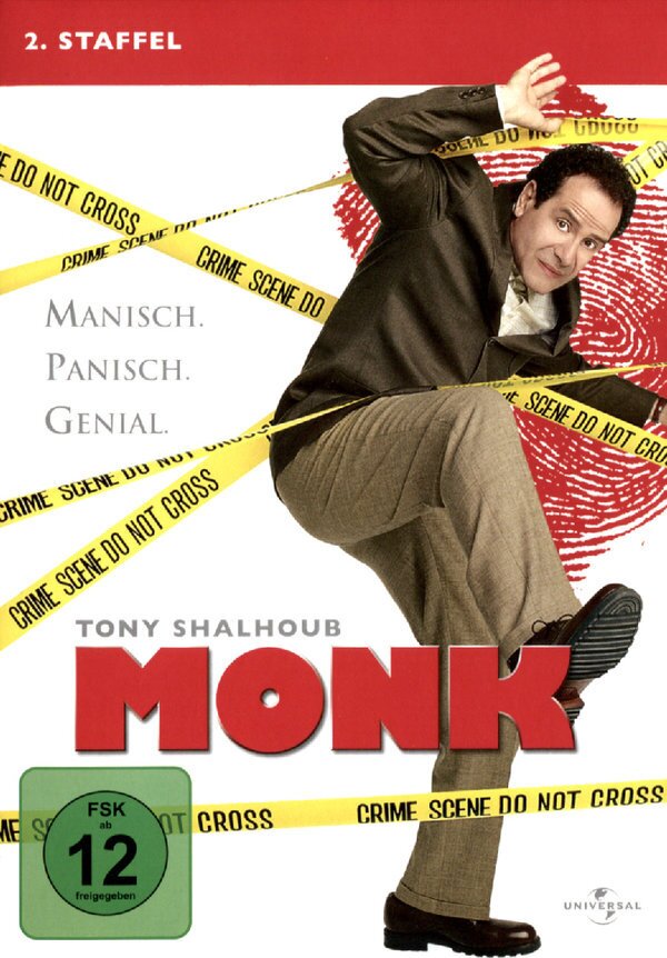 Monk - Staffel 2 4 DVDs