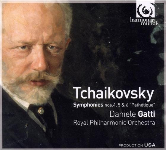 The Royal Philharmonic Orchestra & Boris Tschaikowsky - Sinfonie Nr4, 5, Nr6 Pathetique 3 CD