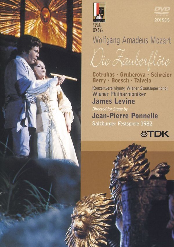 Wiener Philharmoniker, James Levine & Martti Talvela - Mozart - Die Zauberflöte TDK, Salzburger Festspiele