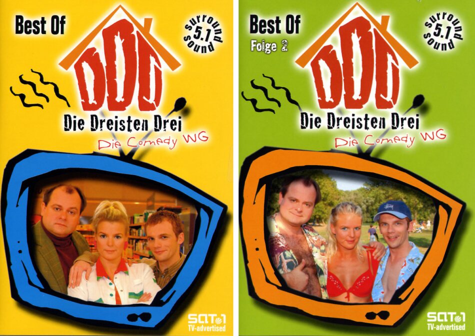 Die dreisten Drei - Best of 2 DVDs